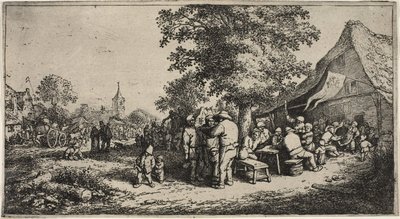 La fiera da Adriaen van Ostade