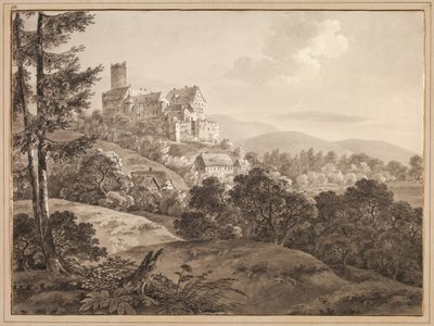 Veduta del castello di Gnandstein da Adrian Zingg