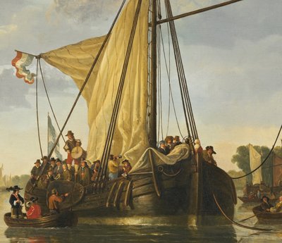 Il Maas a Dordrecht da Aelbert Cuyp