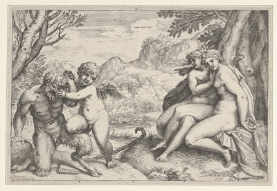 Omnia Vincit Amor da Agostino Carracci