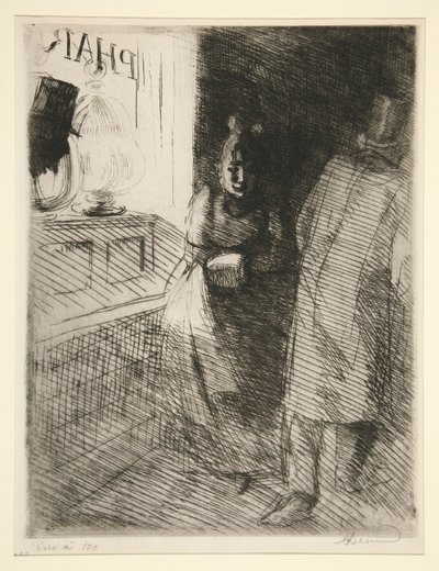 La Prostitutione da Albert Besnard