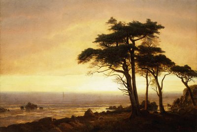 Costa della California da Albert Bierstadt