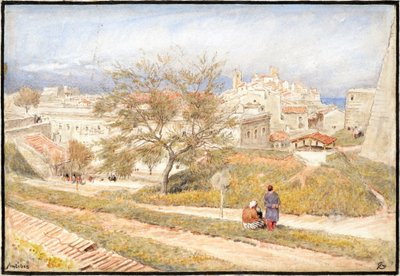 Antibes, Costa Azzurra, Francia da Albert Goodwin