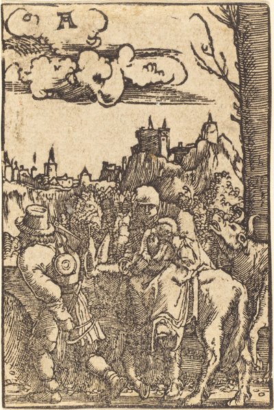 La fuga in Egitto da Albrecht Altdorfer