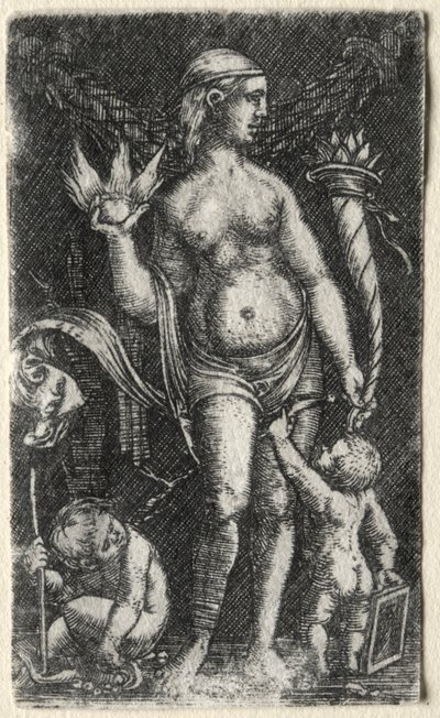 Venere tra due cupidi da Albrecht Altdorfer