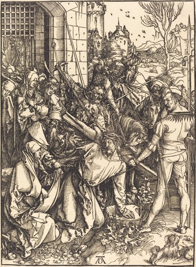 Cristo che porta la croce da Albrecht Dürer