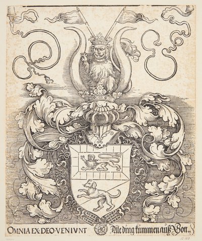 Stemma di Lorenz Staiber da Albrecht Dürer