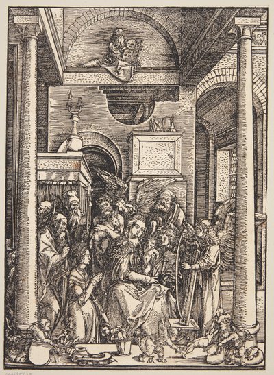 Glorificazione della Vergine da Albrecht Dürer