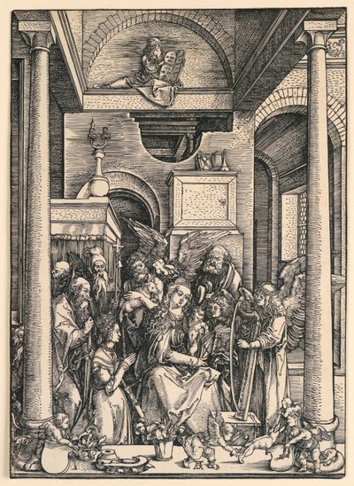 Glorificazione della Vergine da Albrecht Dürer