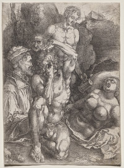 Gruppo di cinque figure da Albrecht Dürer