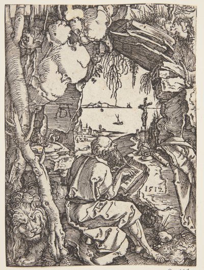 San Girolamo nella grotta da Albrecht Dürer