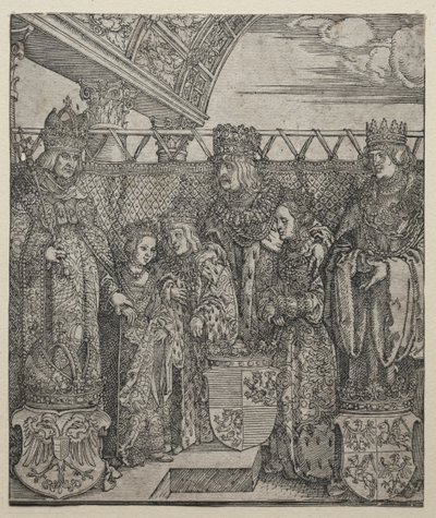 Il congresso dei principi a Vienna, 1512-1515 da Albrecht Dürer