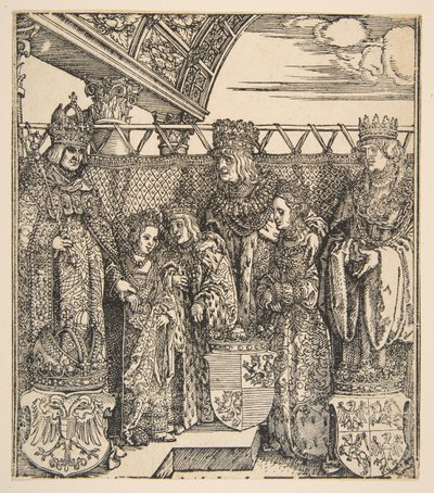 Il congresso dei principi a Vienna da Albrecht Dürer