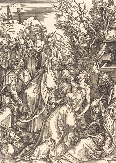 La deposizione, c. 1497 da Albrecht Dürer