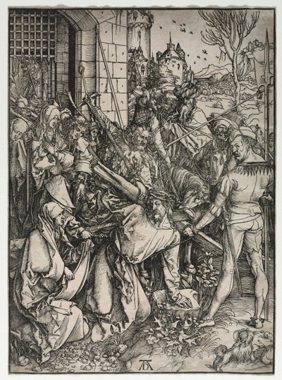 La Grande Passione: Cristo che porta la croce da Albrecht Dürer