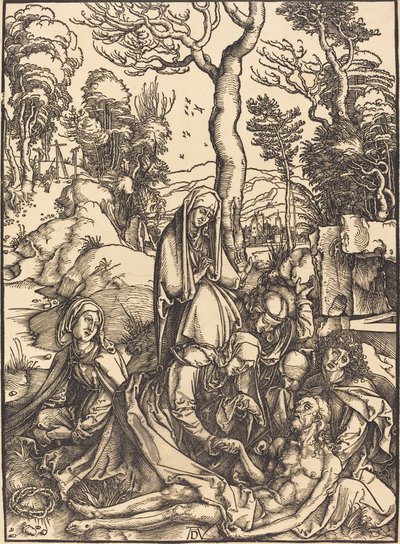 La lamentazione da Albrecht Dürer