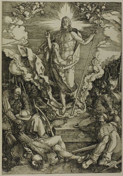 La Resurrezione, da La Grande Passione da Albrecht Dürer