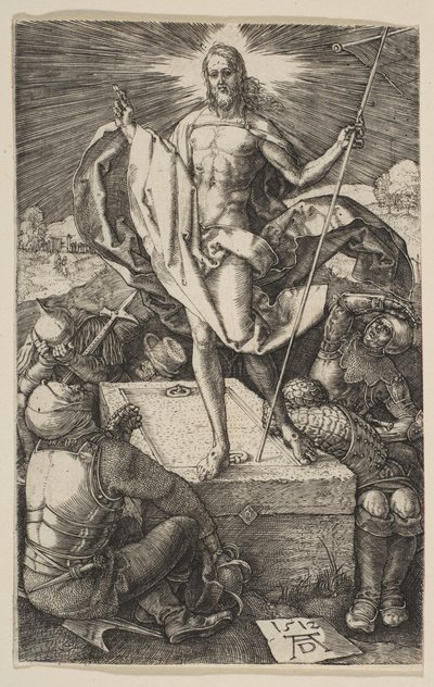 La resurrezione, da La Passione da Albrecht Dürer