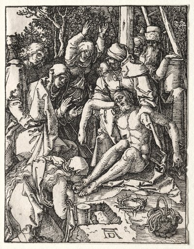 La Piccola Passione: Lamentazione, c. 1509-1510 da Albrecht Dürer