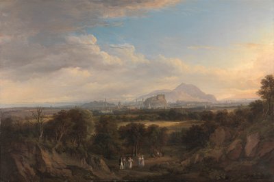 Veduta di Edimburgo da ovest da Alexander Nasmyth