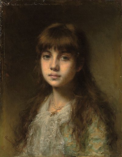 Il giovane modello da Alexei Alexevich Harlamoff