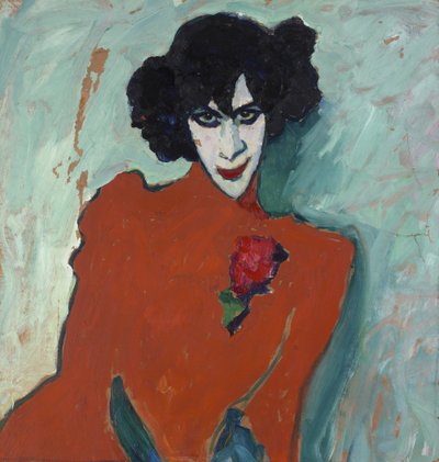 Ritratto del ballerino Alexander Sacharoff da Alexej von Jawlensky