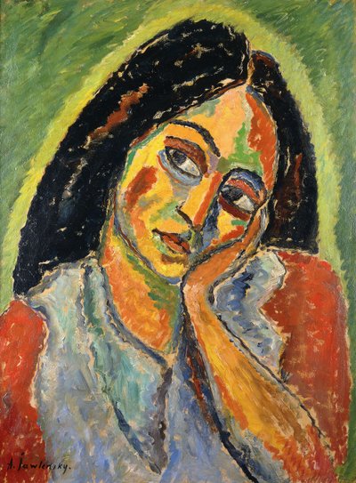 Natali, 1911-12 da Alexej von Jawlensky