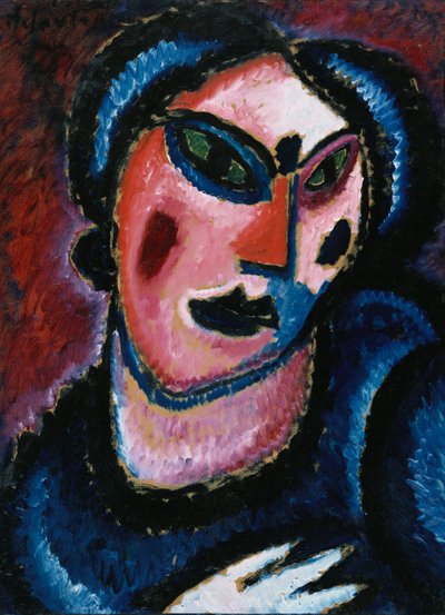 Guanto bianco, 1913 da Alexej von Jawlensky