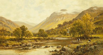 Borrowdale, Cumberland, 1896 da Alfred Augustus Glendening