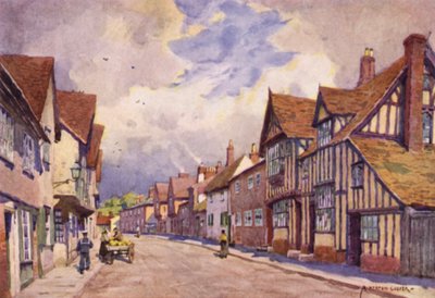 La vecchia Moot Hall, Sudbury, Suffolk da Alfred Heaton Cooper