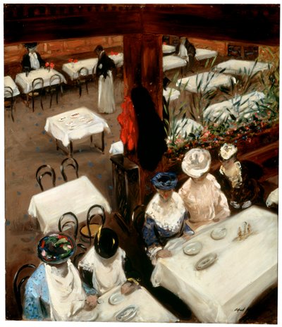 In un caffè, 1905 da Alfred Henry Maurer