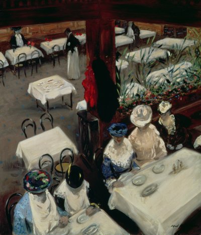 In un caffè, 1905 da Alfred Henry Maurer