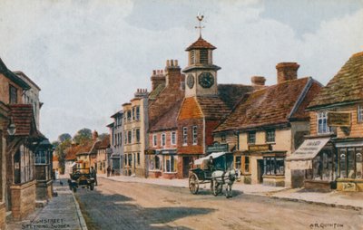 High Street, Steyning, Sussex da Alfred Robert Quinton