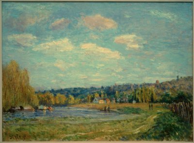 La Senna a Saint-Cloud da Alfred Sisley