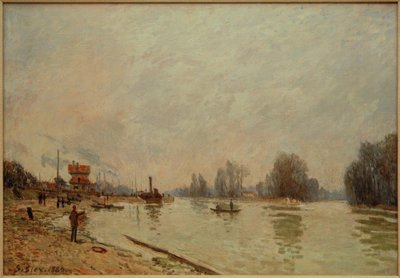 La Senna a Suresnes da Alfred Sisley