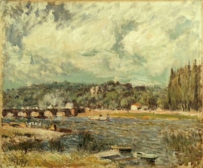 Il Ponte di Sevres da Alfred Sisley