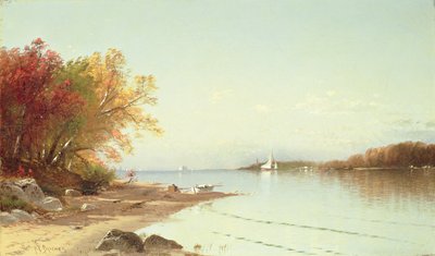 Baia di Narragansett, autunno, Rhode Island da Alfred Thompson Bricher