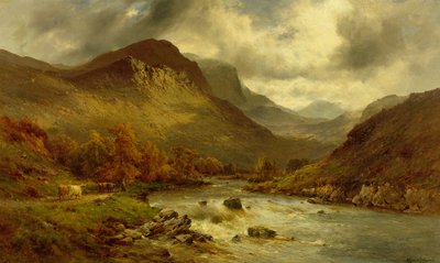 Autunno a Selkirk da Alfred de Breanski