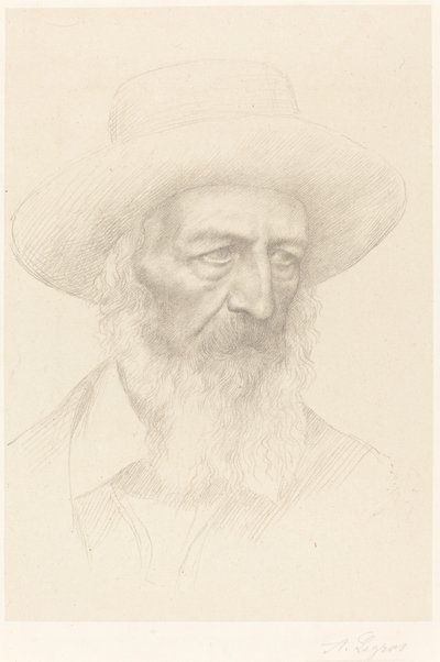 Alfred, Lord Tennyson da Alphonse Legros