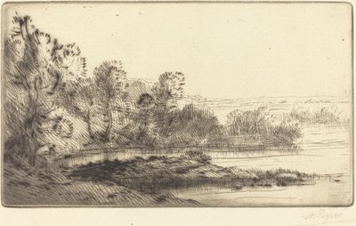 Lungo la Terne (Sur la terne) da Alphonse Legros