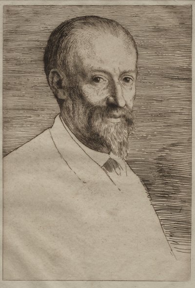 Auguste Poulet-Malassis da Alphonse Legros