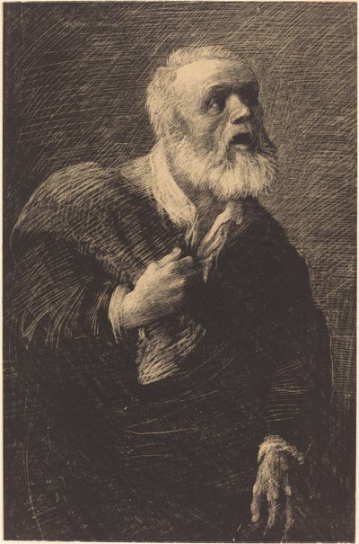 Il banditore notturno (Le crieur de nuit) da Alphonse Legros