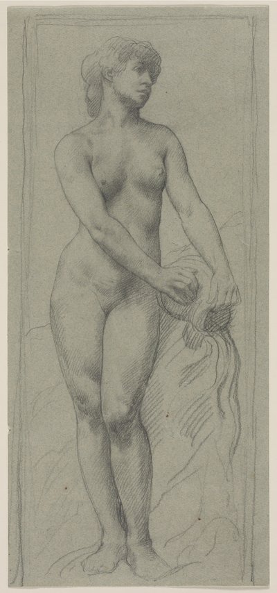 Donna nuda da Alphonse Legros