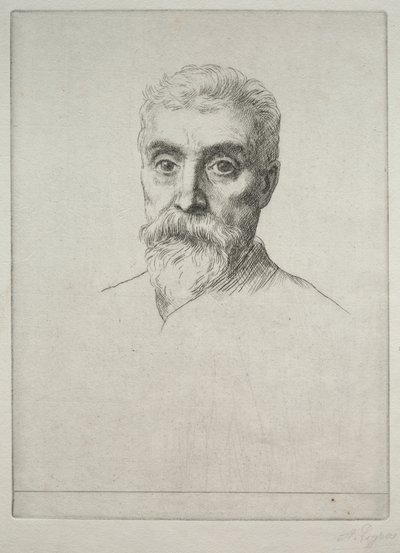 Ritratto di Sir Hiram S. Maxim da Alphonse Legros