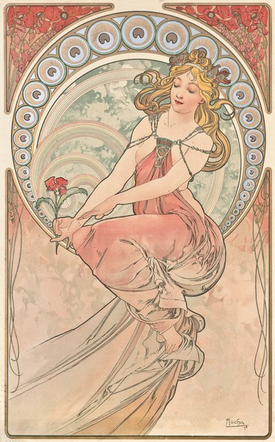 La pittura da Alphonse Mucha