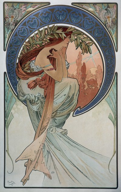 Poesia da Alphonse Mucha