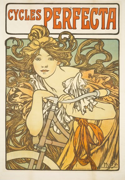 Cycles Perfecta, 1897 da Alphonse Mucha