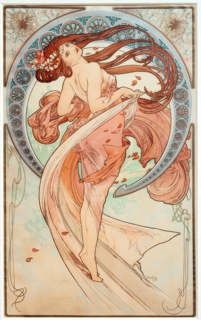 La danza da Alphonse Mucha