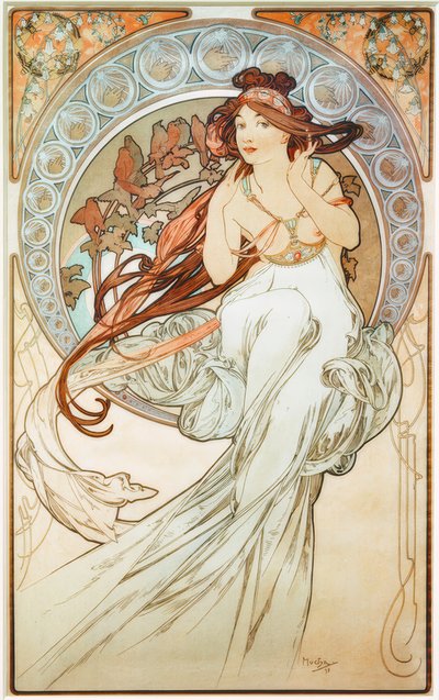 La musica da Alphonse Mucha