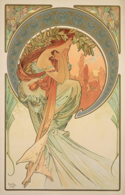 La poesia da Alphonse Mucha